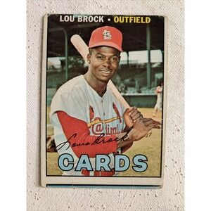 1967 Topps Set-Break #285 Lou Brock VG